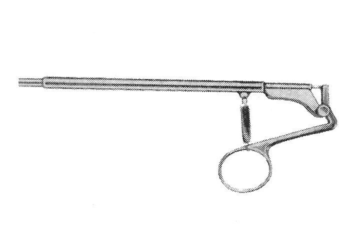 İZOLESİZ DİSEKSİYON VE KAVRAMA FORSEPS C MODEL SAP ÇAP: 5MM L:36CM